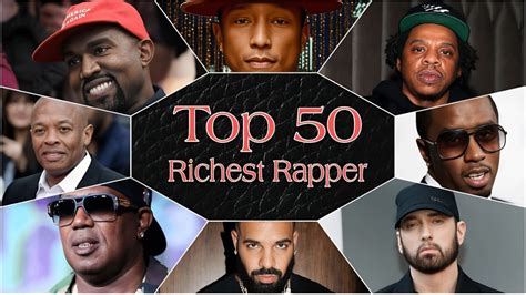 The 50 Richest Rappers in the World